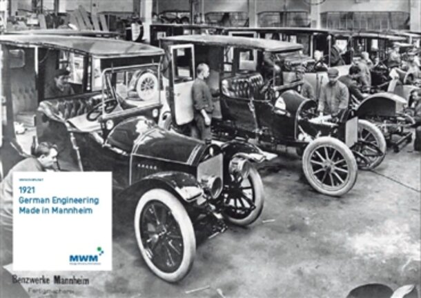 Poster DIN A 1 Motiv: History 1921