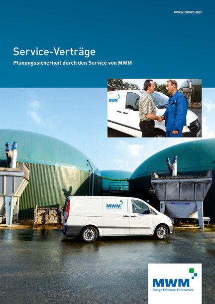 Flyer Service-Verträge DE