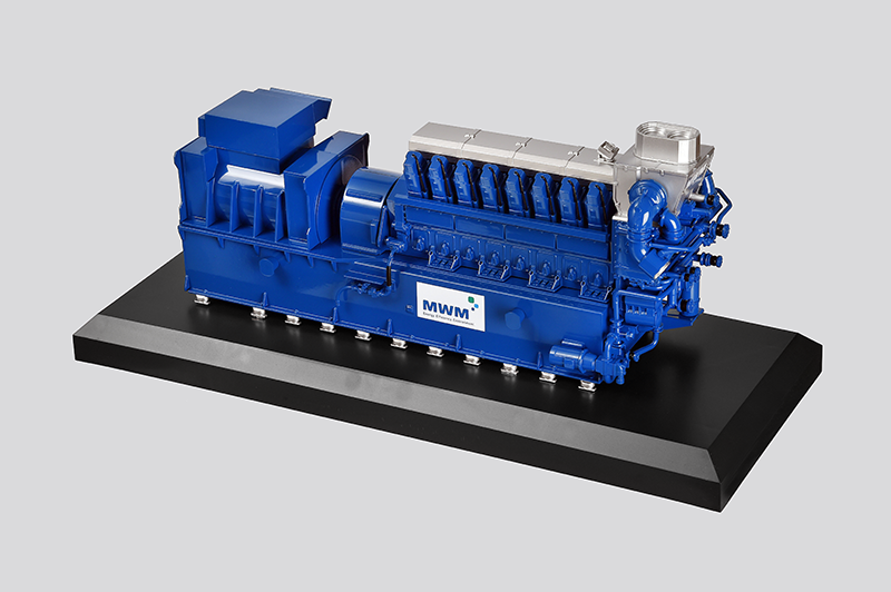 Motormodell TCG 2032 V16 MWM